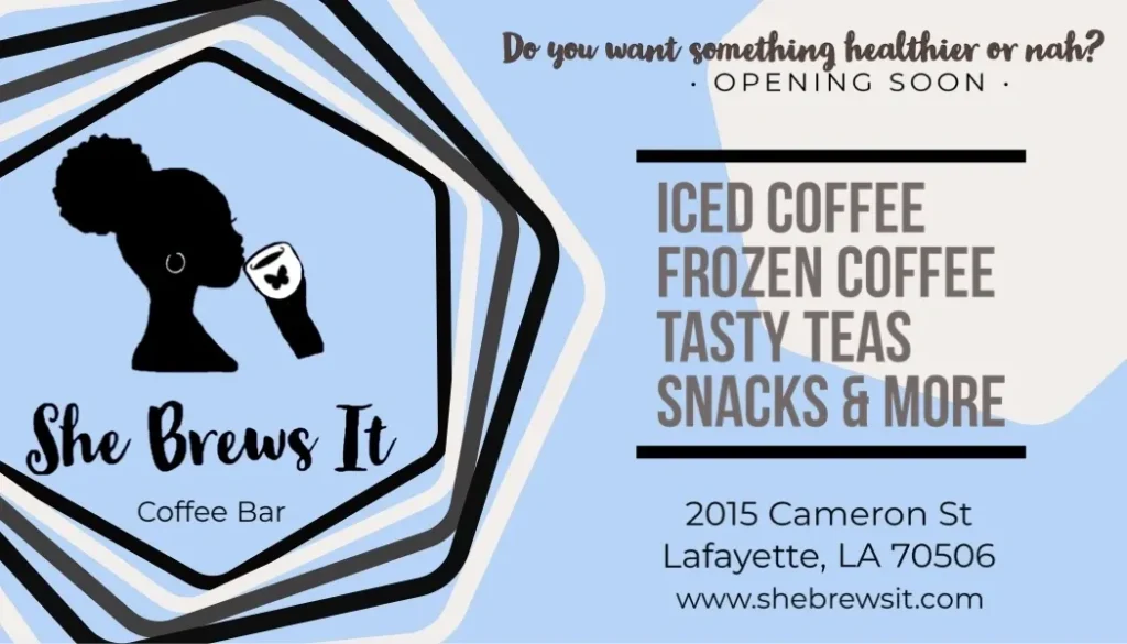 She Brews It’s Viral 32oz Coffee Bucket Turns Heads in Lafayette With Bold Flavors and Big Energy